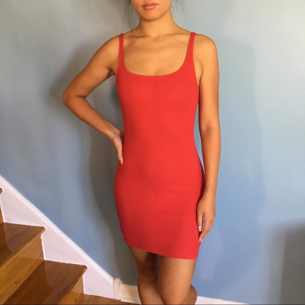 H&M red dress